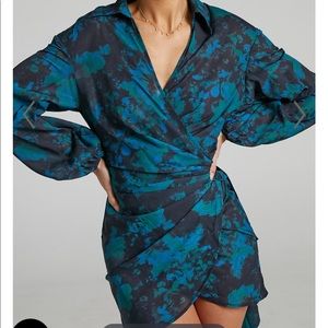 Showpo wrap mini dress